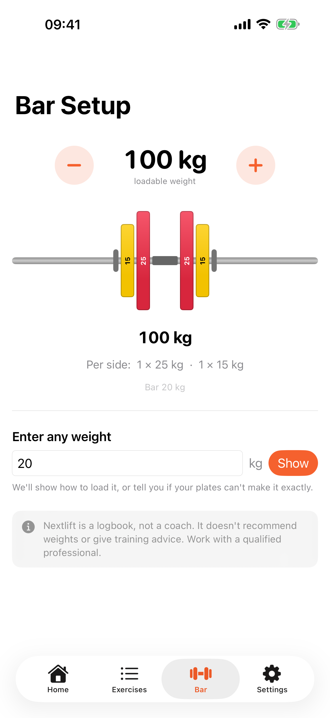 Next Lift — today’s session